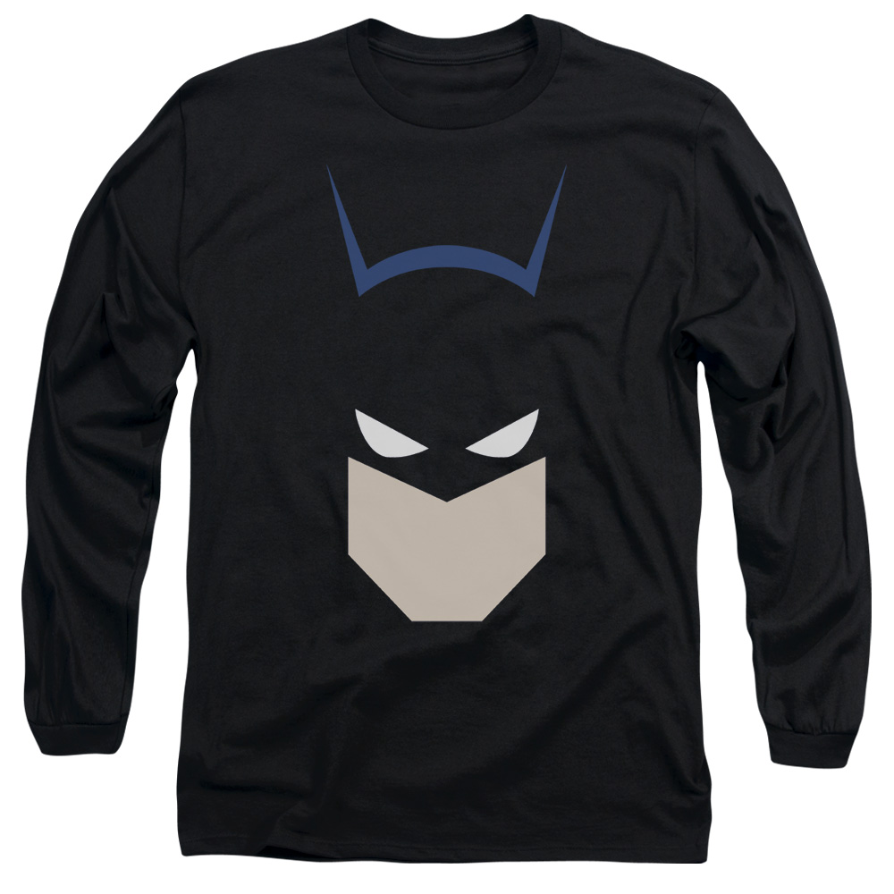 Batman Bat Head Adult Long Sleeve Shirt